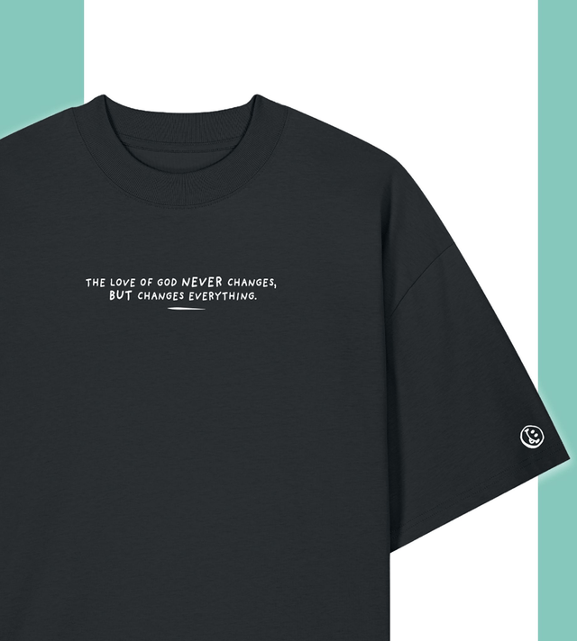 CHANGES EVERYTHING HEAVY TEE BLACK UNISEX
