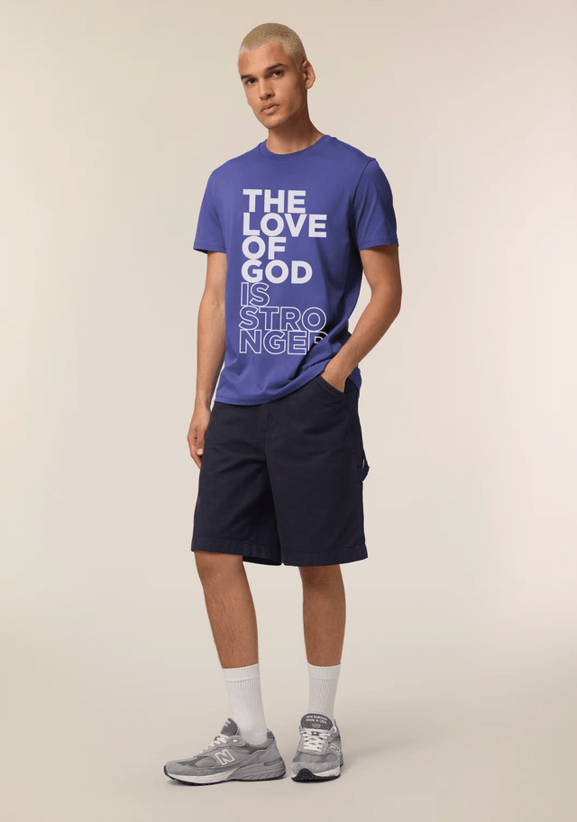 TLOGIS T-SHIRT UNISEX DEEP PURPLE 
