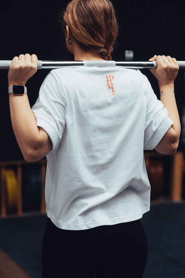 STRONGER T-SHIRT WOMEN WHITE