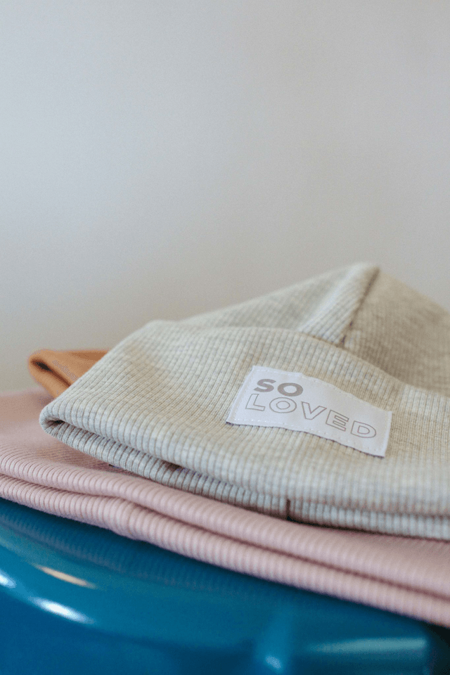 ORGANIC KIDS BEANIE handmade in Graz 