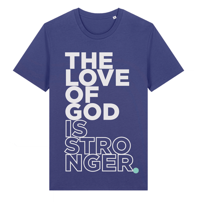 TLOGIS T-SHIRT UNISEX DEEP PURPLE 