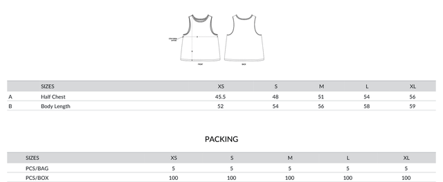 GLORYWAVES BASICS DANCER TANK TOP WOMEN WHITE