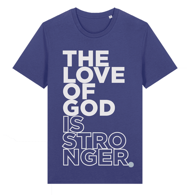 TLOGIS T-SHIRT UNISEX DEEP PURPLE 